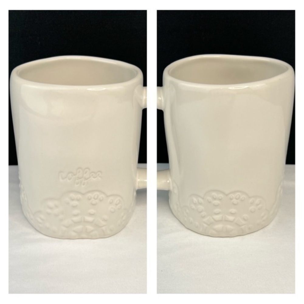 Rae Dunn -  ‘Coffee’ ceramic mug. NWT. Firm!